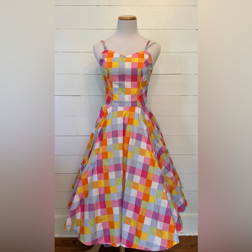 Magnolia Park Color Block Swing Dress